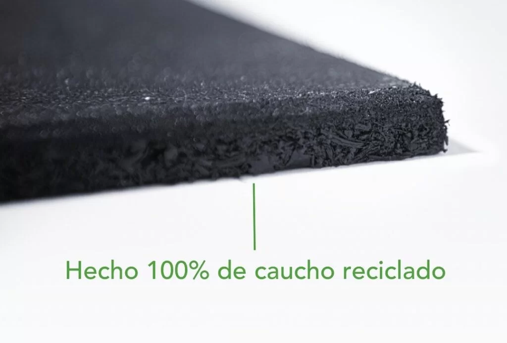 Ventajas de utilizar baldosas de caucho recicladas