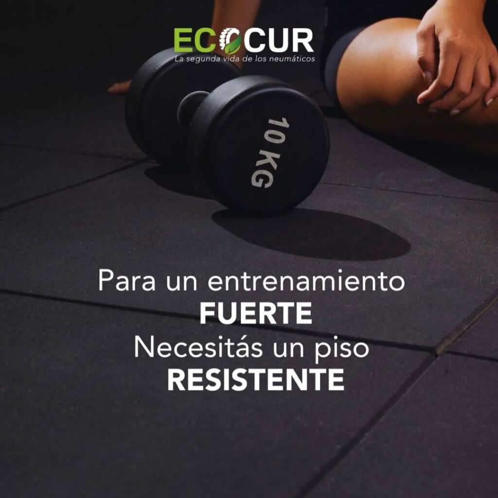 Pisos reciclados en gimnasios: resistencia y seguridad para entrenar