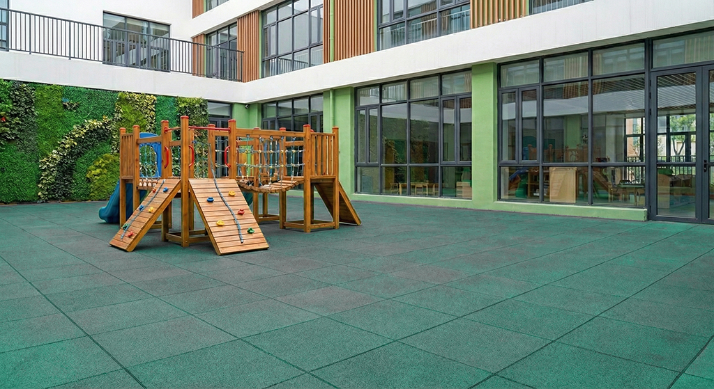 Patio de juegos escolar